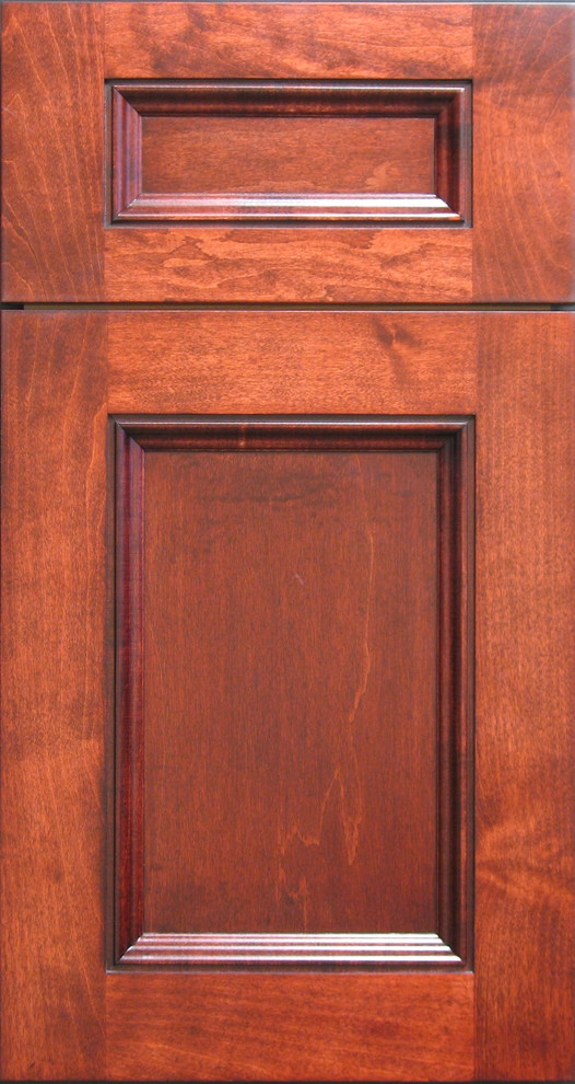 Eastern Maple Shaker-style cabinet door with Applied Inset Moulding ...