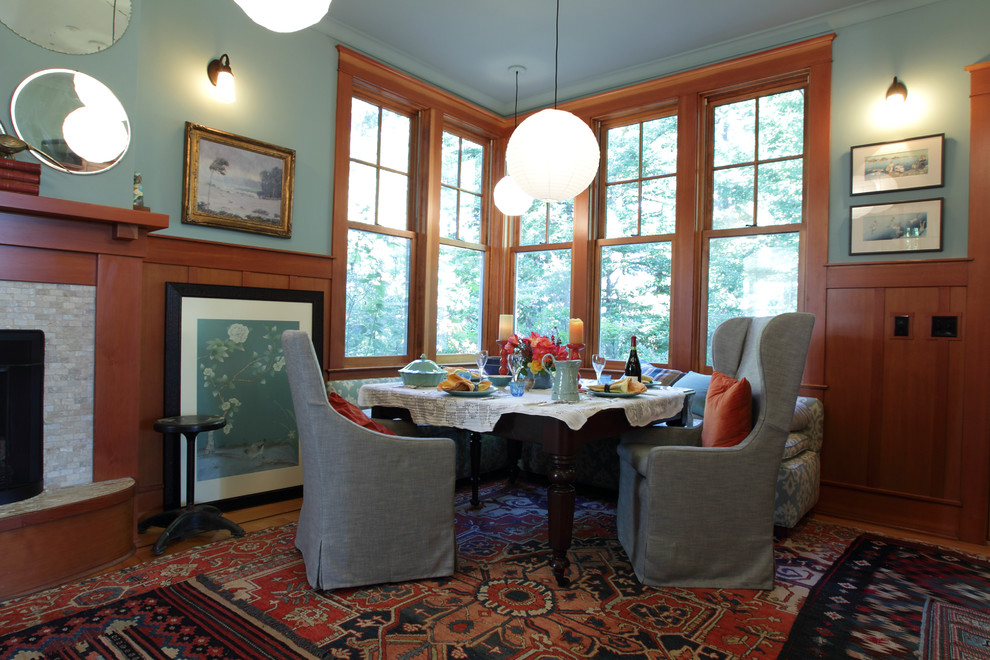 Photo of a transitional dining room in San Francisco.