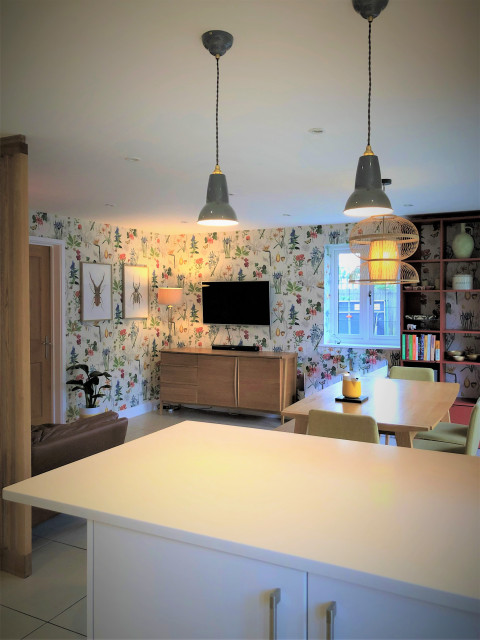 Uplift to an existing Kitchen Diner/Snug - Moderne - Salle à Manger ...