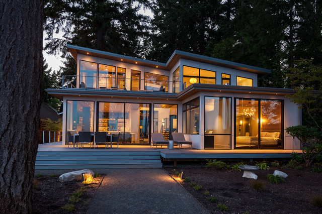 Madrona Residence modern-haeuser