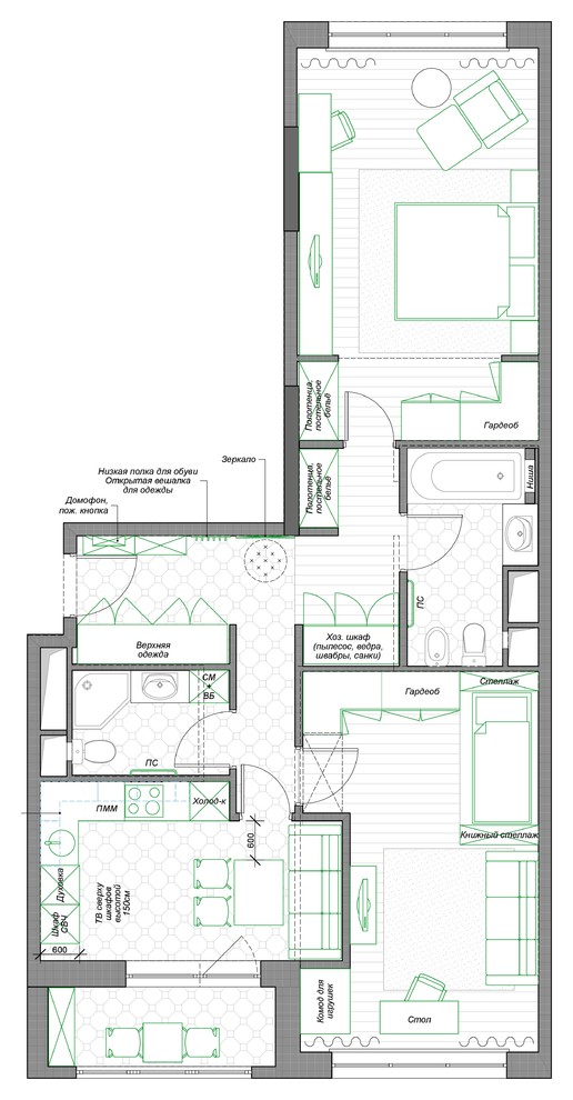 Квартира В ЖК Новоясеневский