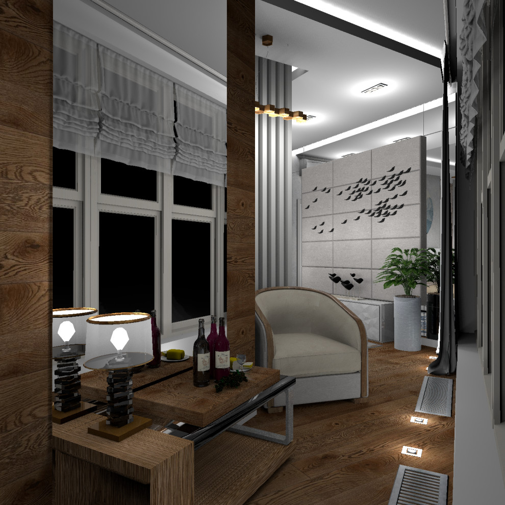 Новогорская Ривьера: квартира свободной планировки для супругов