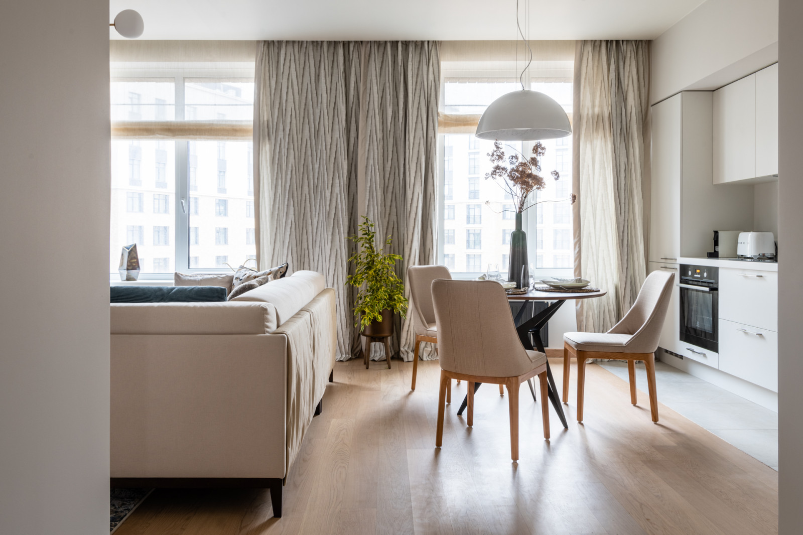 Современная квартира для молодой леди