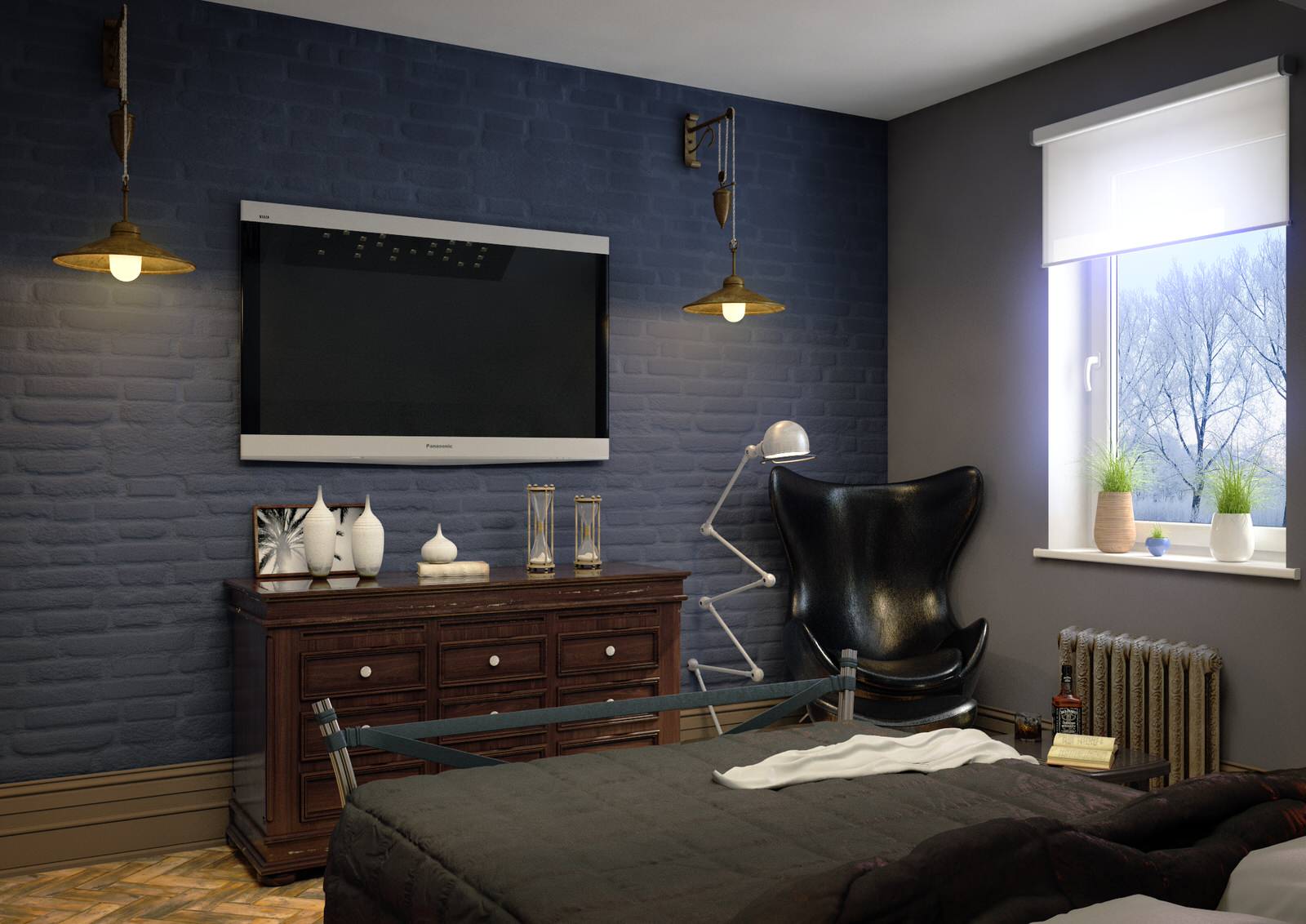 Дизайн-проект загородного дома в г. Пермь