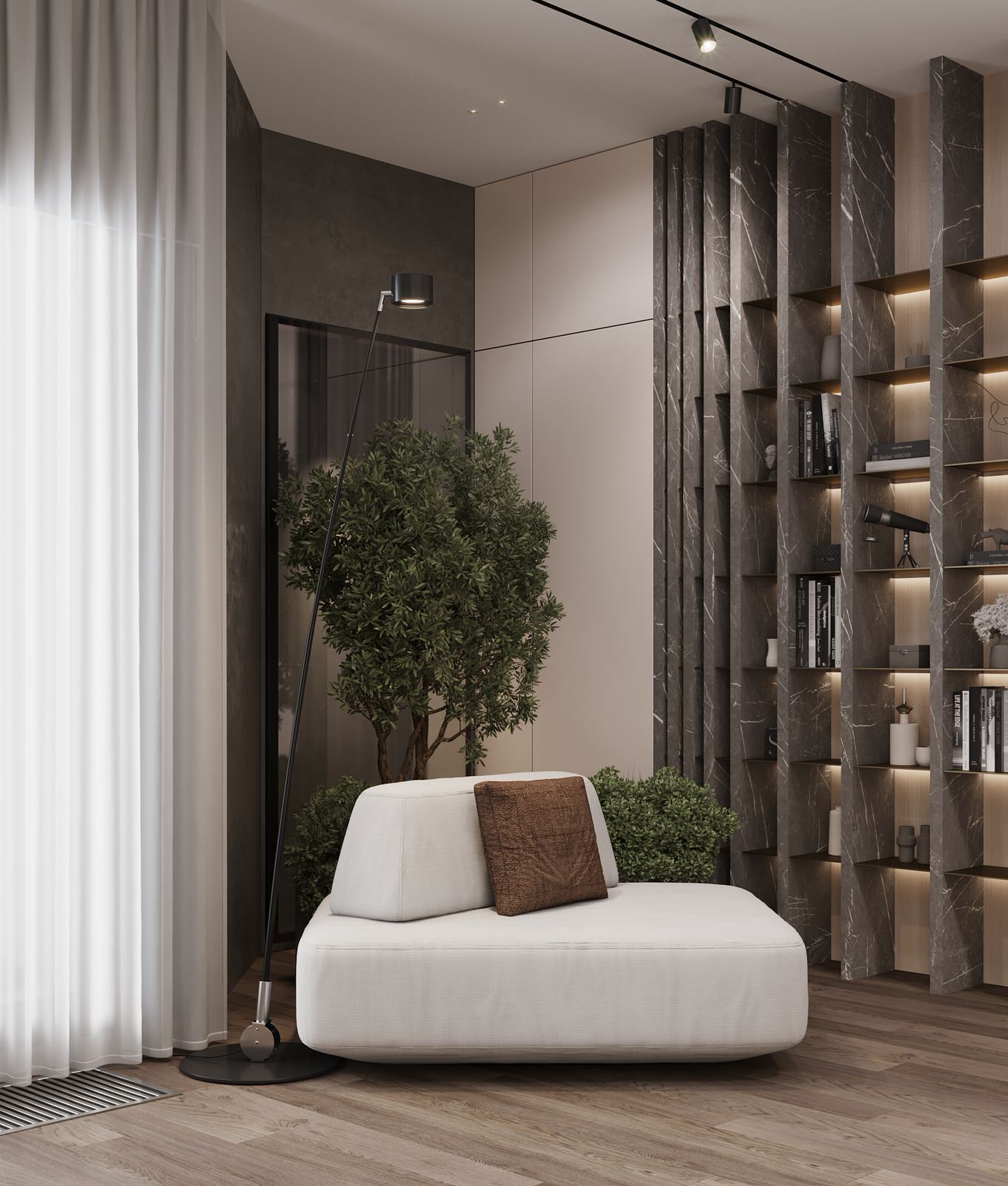 Квартира на Перовском острове 128м²