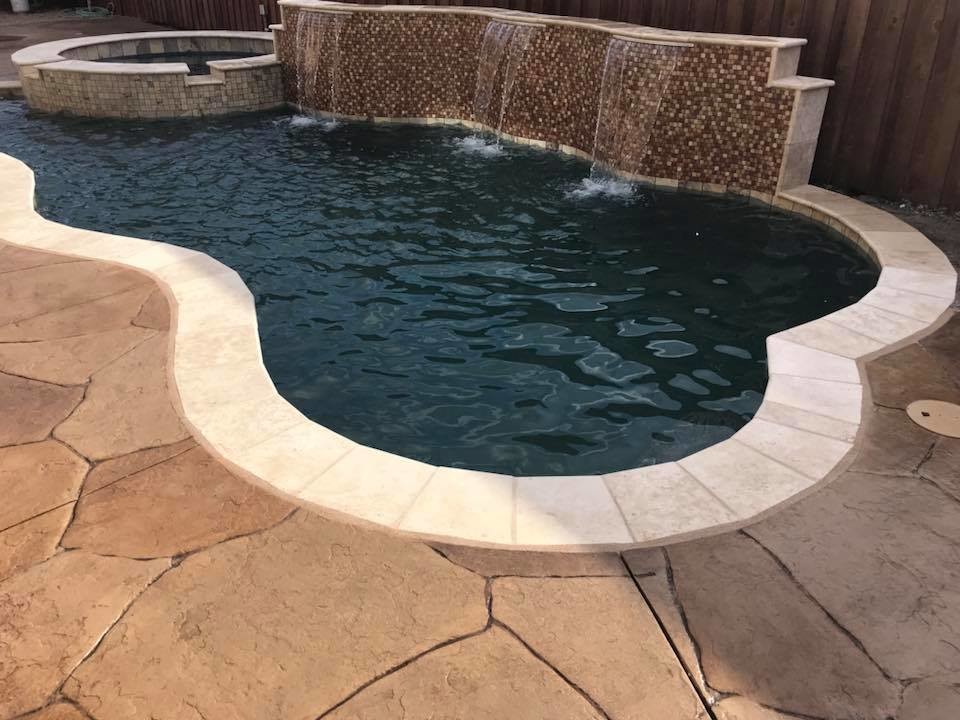 Decorative Concrete Pool Deck Renovations