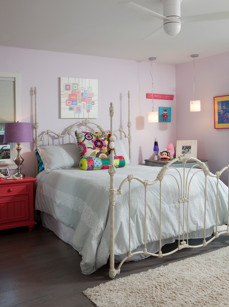 Inspiration for a contemporary kids' room for girls in Wilmington.