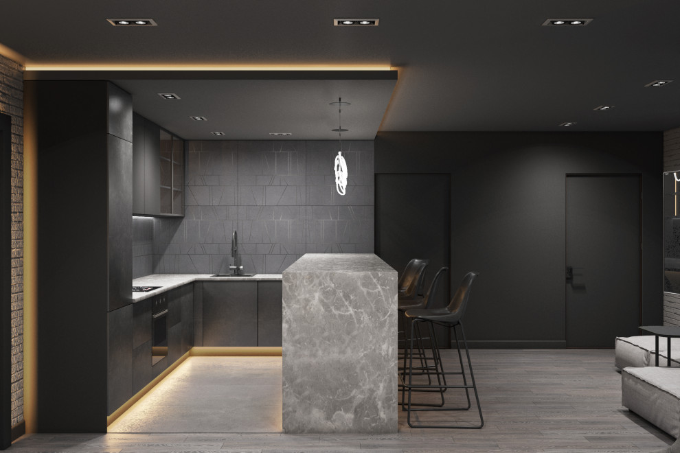 Дизайн проект подвального помещения 127м²