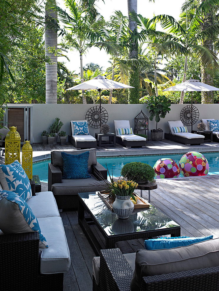 HIbiscus Drive - Traditional - Pool - Miami - by WECSELMAN DESIGN
