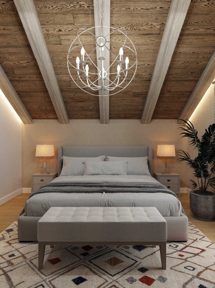 Дизайн проект каркасного дома в коттеджном поселке "Чайка", Московская область