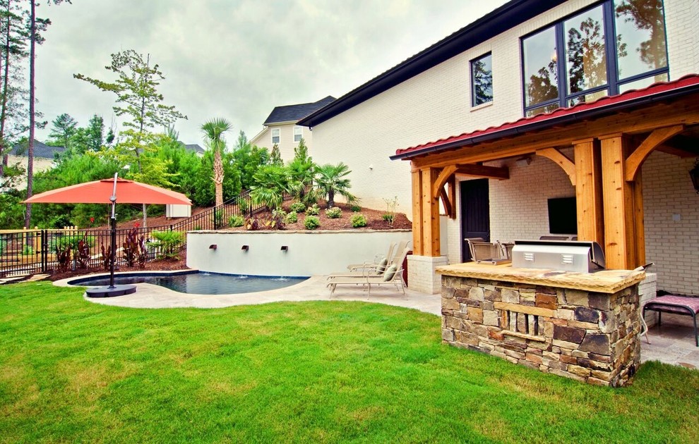 Pool - transitional pool idea in Charlotte