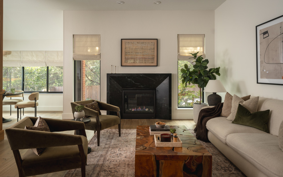 South Austin - Contemporary - Living Room - Austin - by Cameron Getter ...