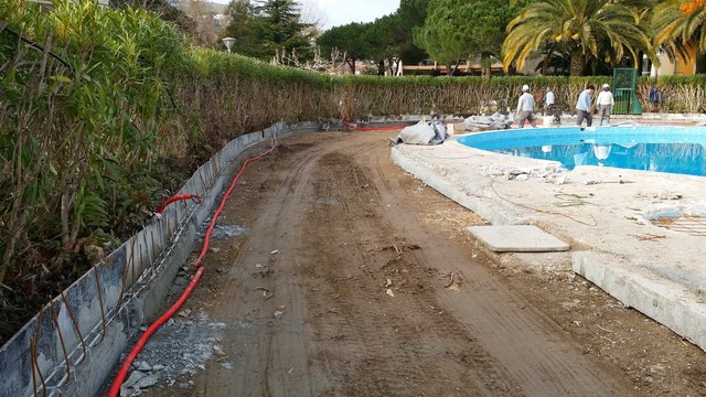 renovation plage piscine