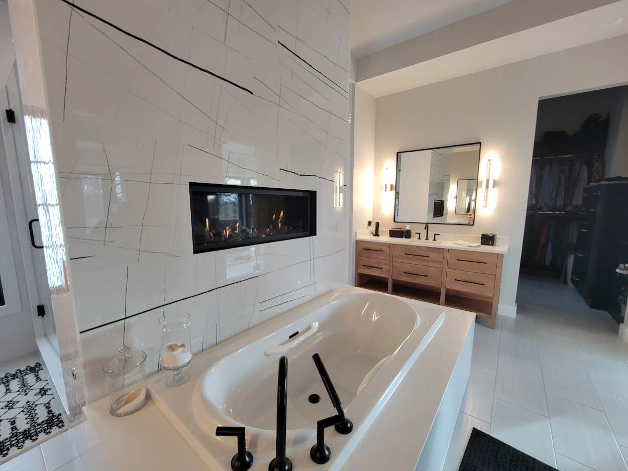 Modern White Bathroom