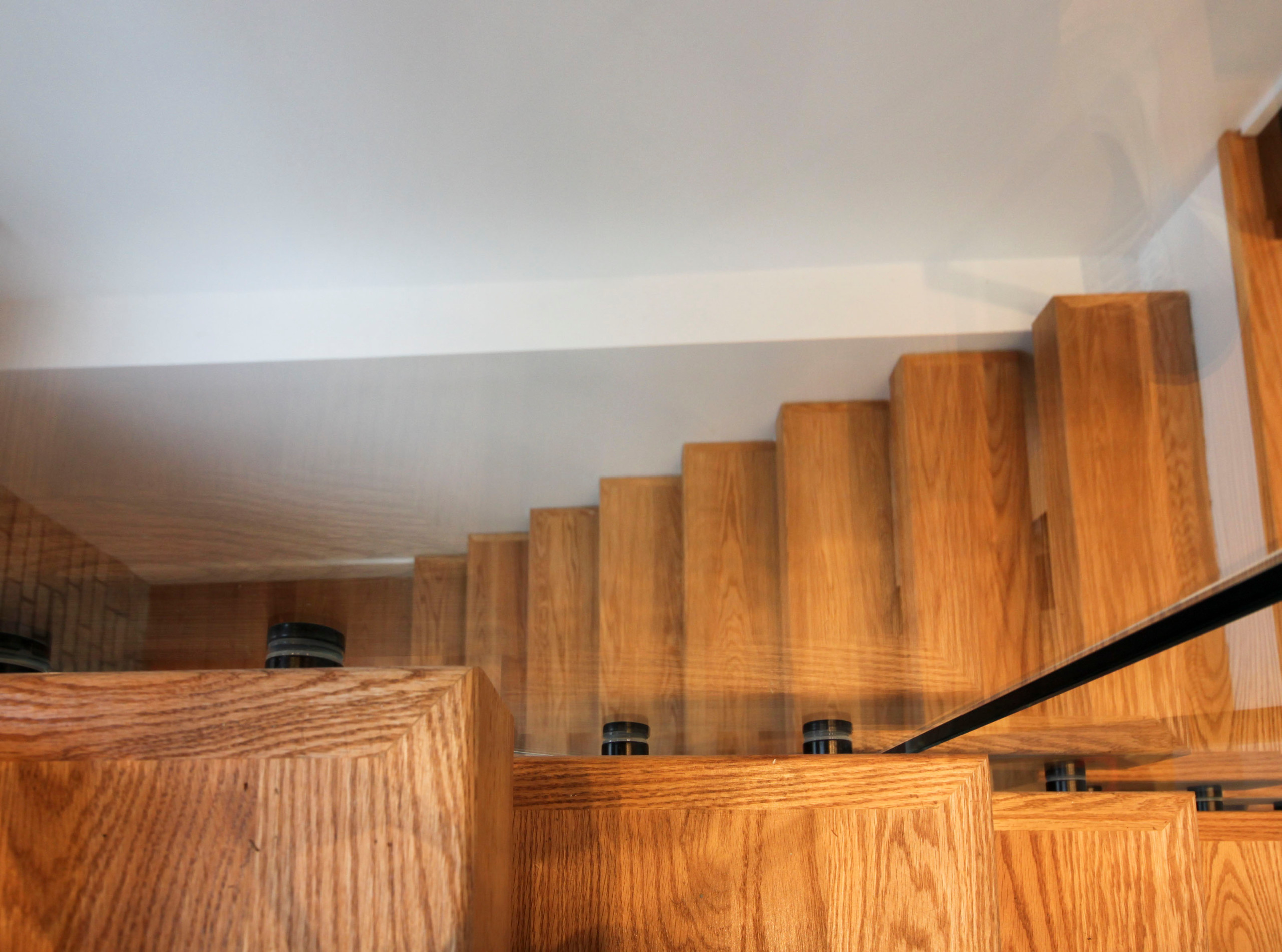 98_Sun Filled Modern Staircase Surrounded by Private Forest, Clifton VA 20124