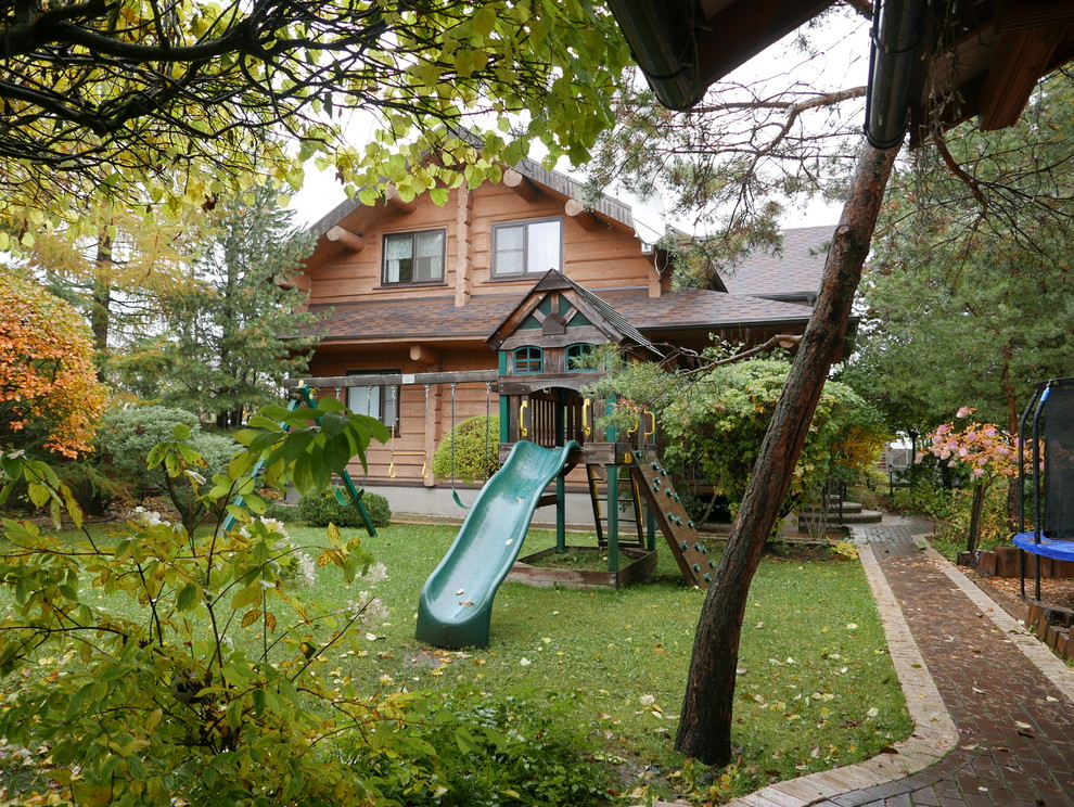 Буйство красочных форм в осеннем саду