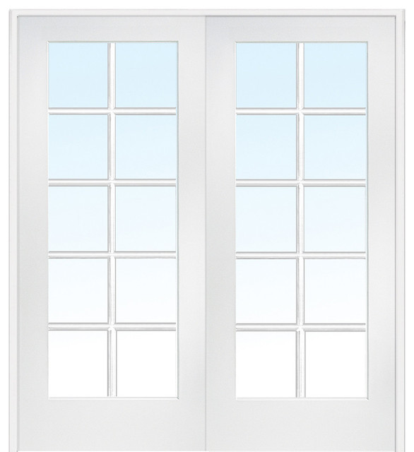 French Interior Door 10 Lite True Divided 62 X81 75 Both Active In French Interior Door 10 Lite True Divided 62 X81 75 Both Active In