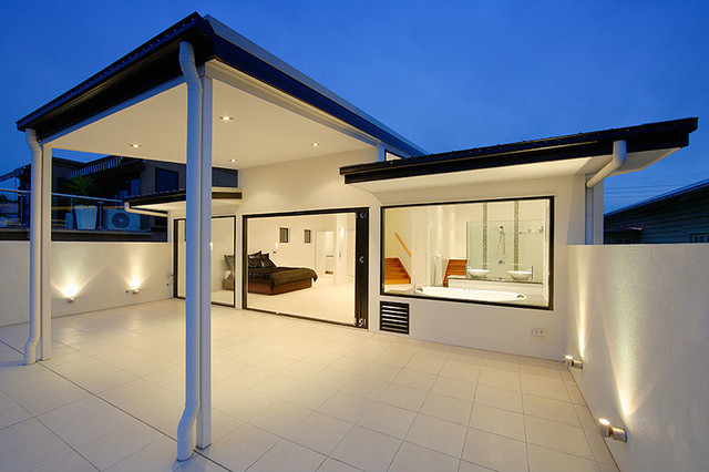 Wynnum Road moderne-terrasse