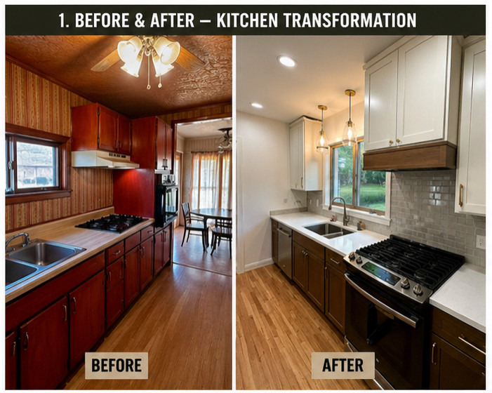 Cottage Remodel — Phase One Transformation