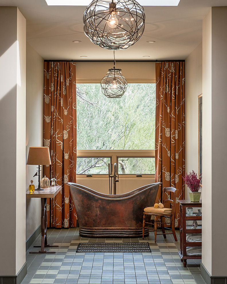Inspiration for an eclectic bathroom in Phoenix.
