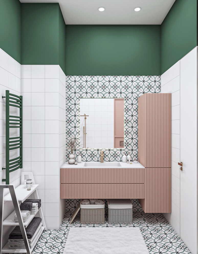 Ванная комната 6м2.  ЖК Мейнстрит