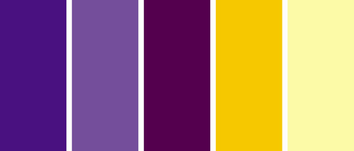 Deep Purple Colour Palette