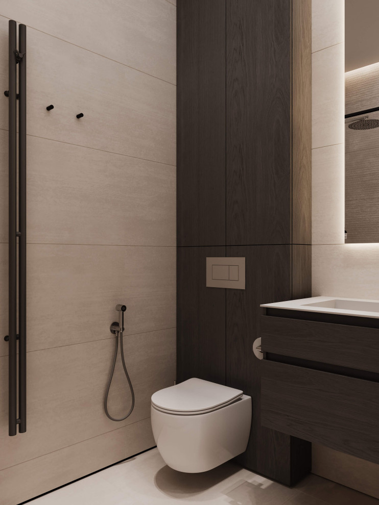 Суровый уют | Дизайн одноэтажного дома в Балашихе