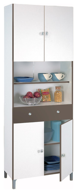 White Kitchen Storage Unit
