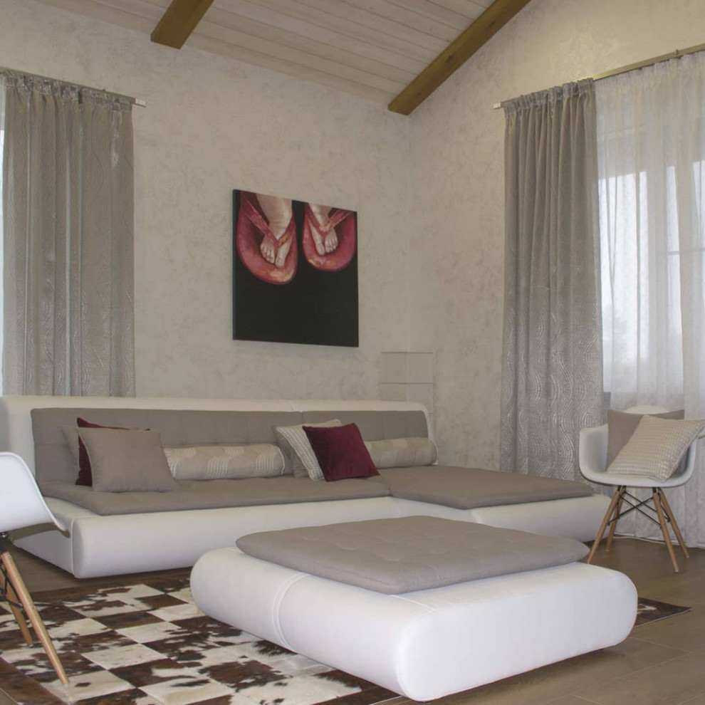 Гостиная в загородном доме