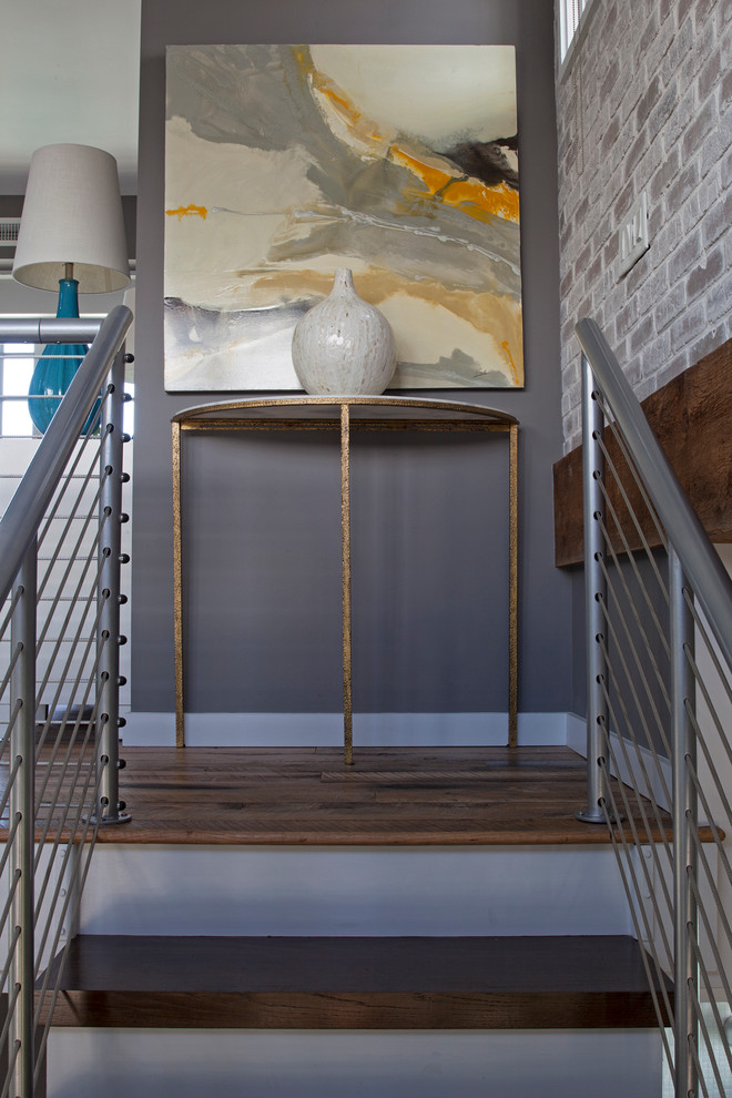 Inspiration for a contemporary staircase.