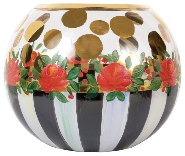 Heirloom Glass Globe Vase - Medium | MacKenzie-Childs