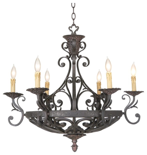 Country Cottage Kathy Ireland La Romantica Chandelier Traditional
