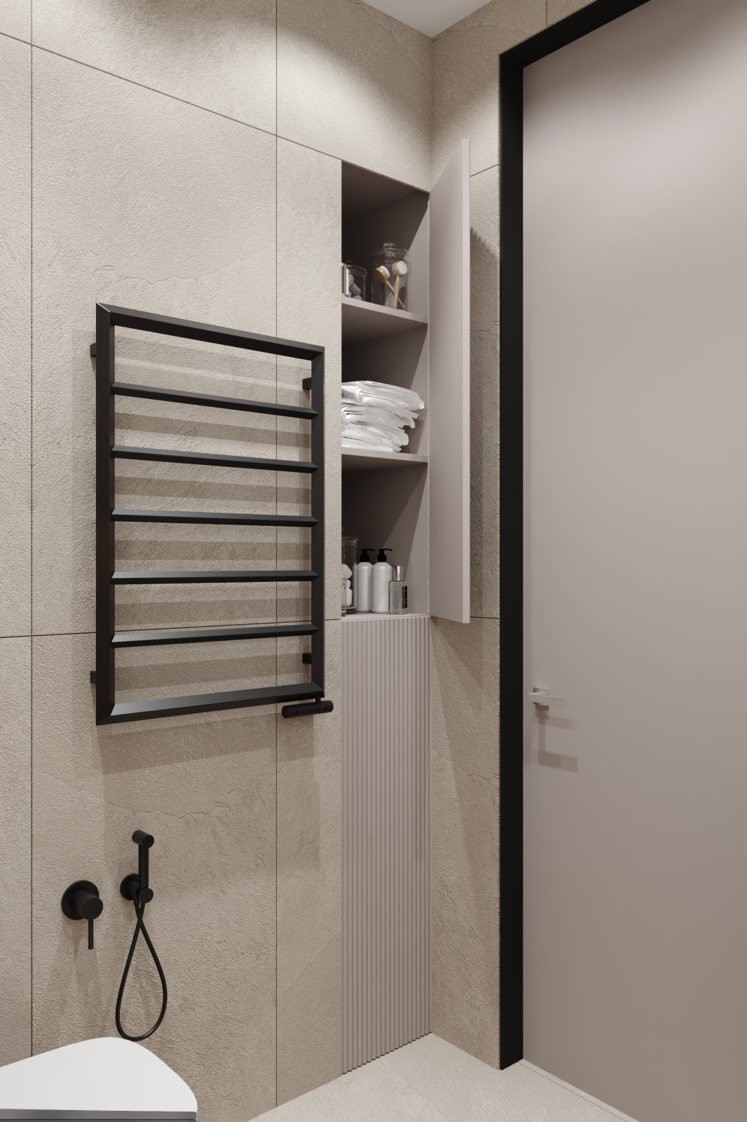 Квартира 127 кв.м. в современном стиле в ЖК Серебряный Парк.