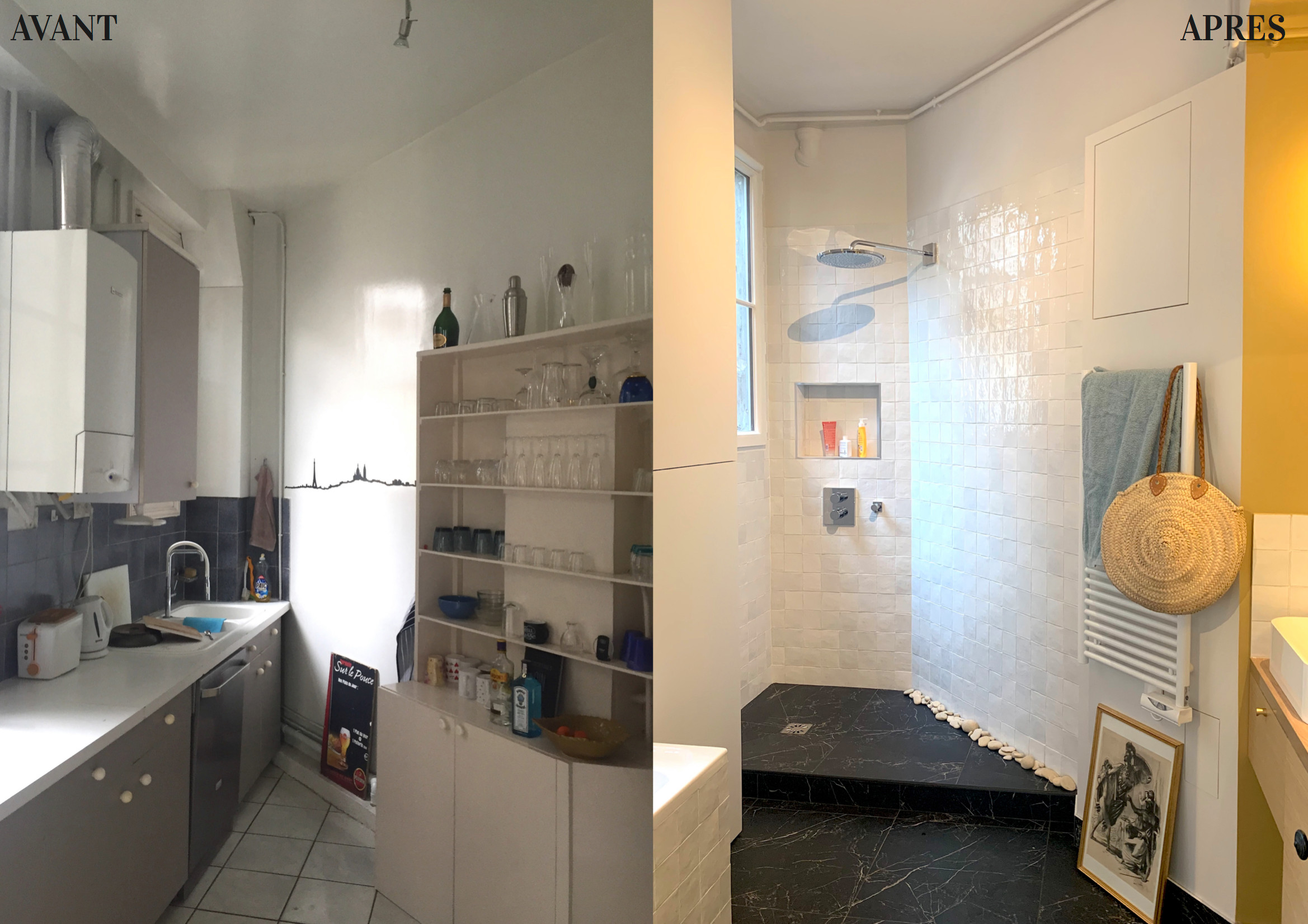 Réagencement complet d'un appartement haussmannien