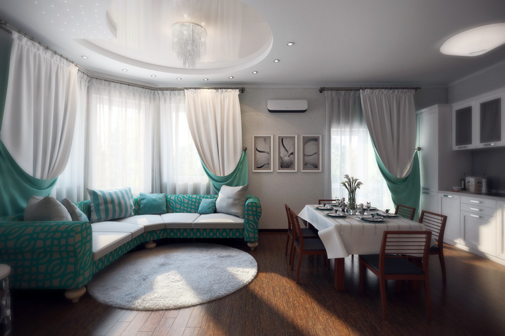 Дом с оттенком ар-деко