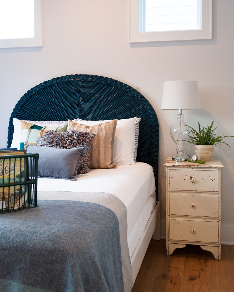 Bedroom - coastal bedroom idea in Orange County