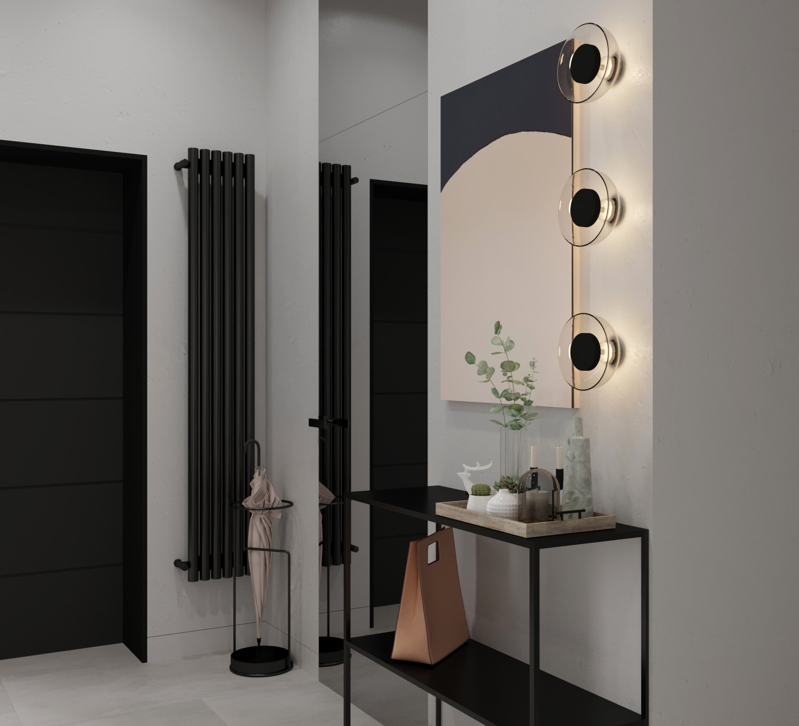 Дом в Репинских усадьбах. Прихожая