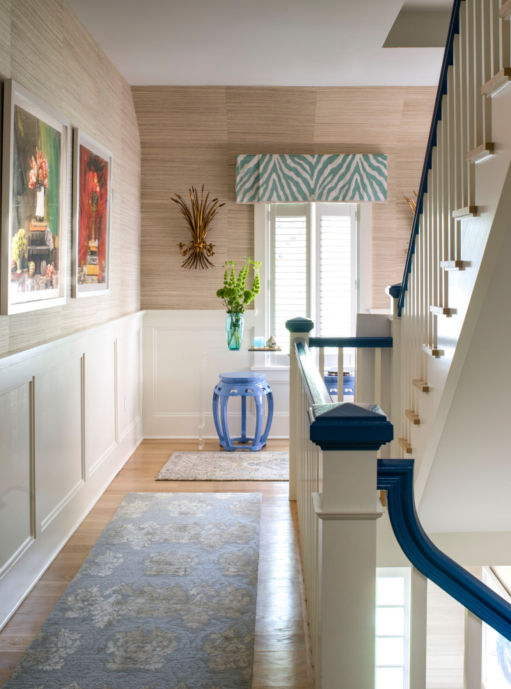 Rowayton Beach House - Beach Style - Hall - New York - by Mehditash ...