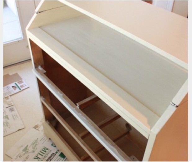 second hand change table