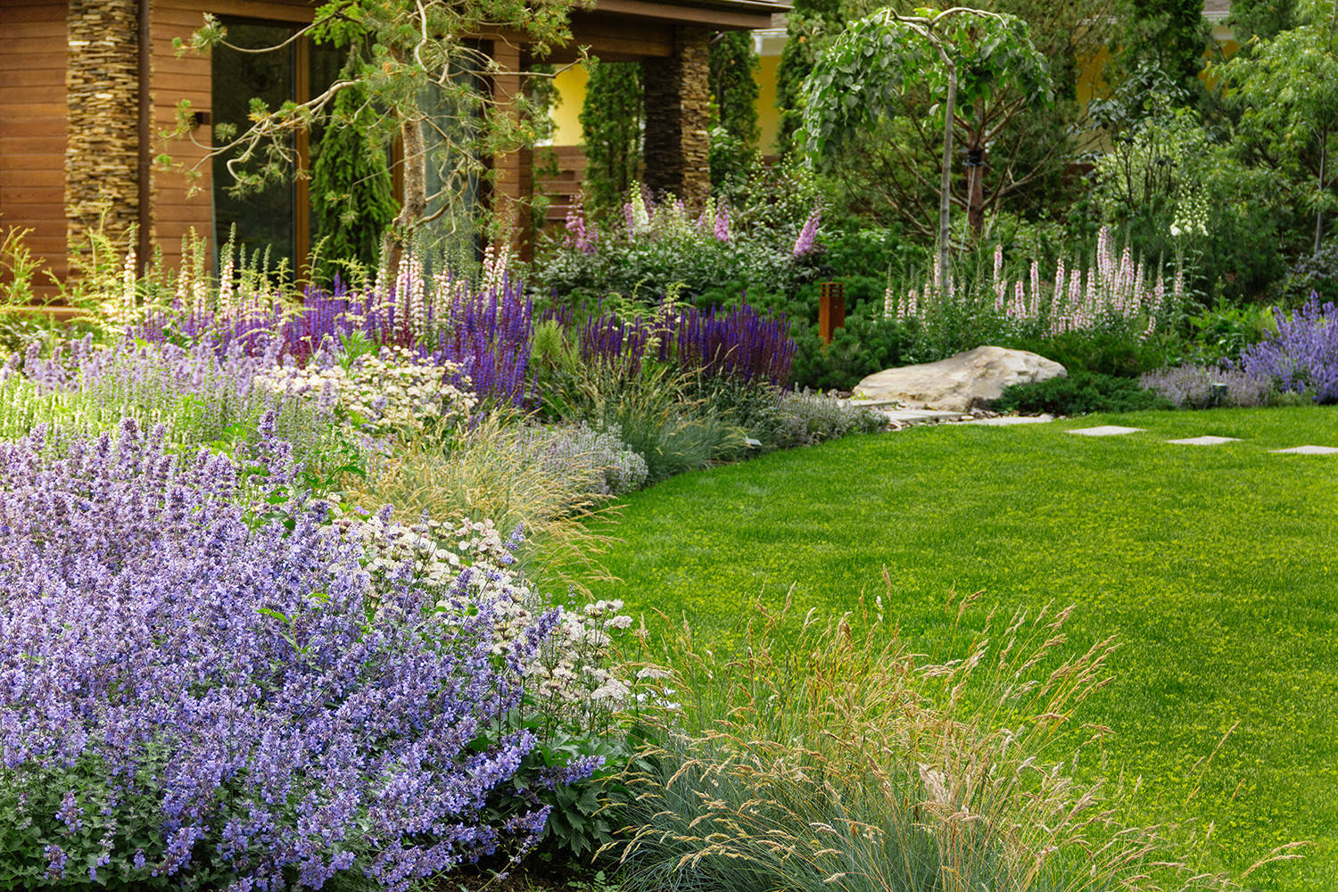 Ландшафтные стили в дизайне сада и садовый декор