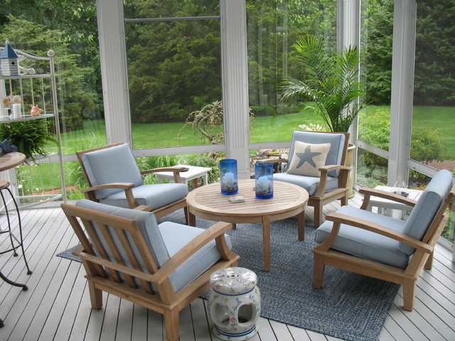 Cape Cod renovation klassisch-veranda