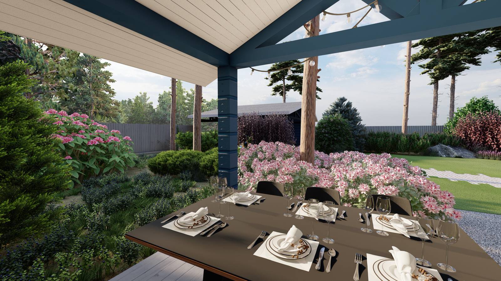 Под сенью сосен