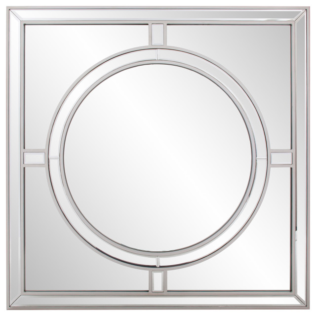 Arwen Large Square Mirror Contemporary Bathroom Mirrors by Howard