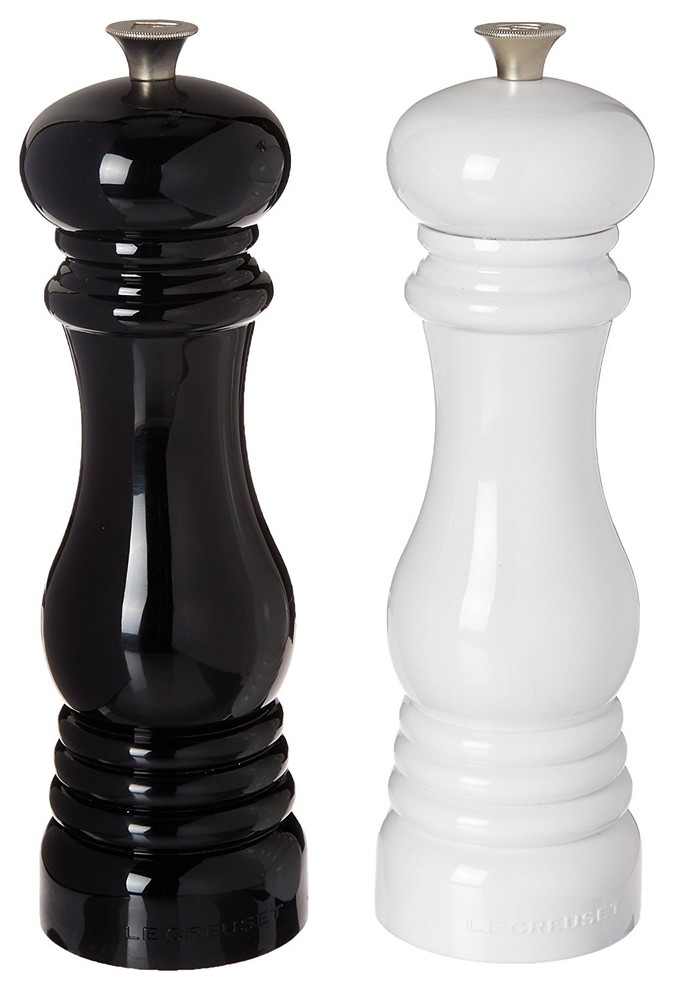 le creuset salt and pepper mill the bay