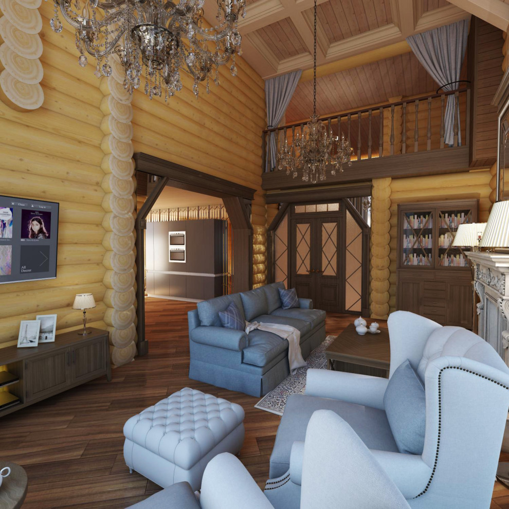 Загородный дом из кедра