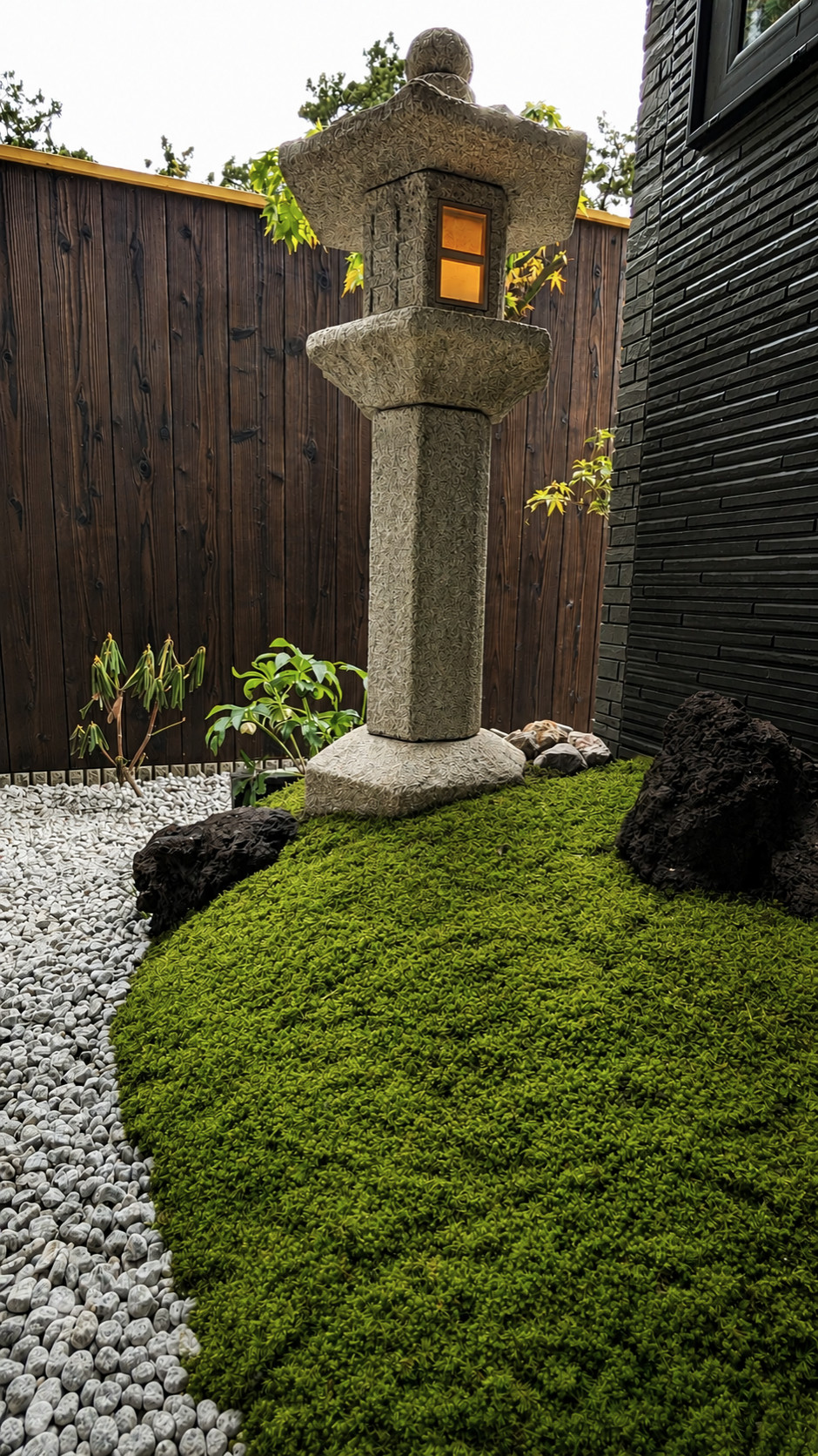 緑色のおしゃれな庭 (庭石) の画像 75選 - 2026 年 10月 | Houzz (ハウズ)