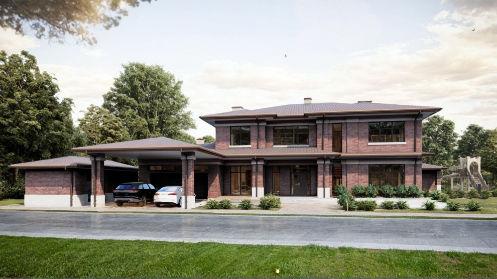 Дом с бассейном  500 кв.м.