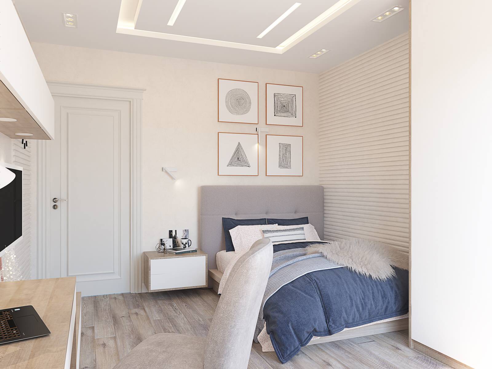 Дизайн интерьера комнаты для подростка