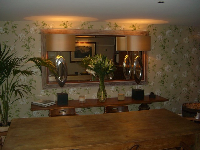 Completed Dining Room modern-matplats
