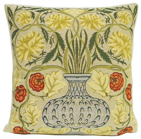 The Rose William Morris European Cushion Covers Craftsman